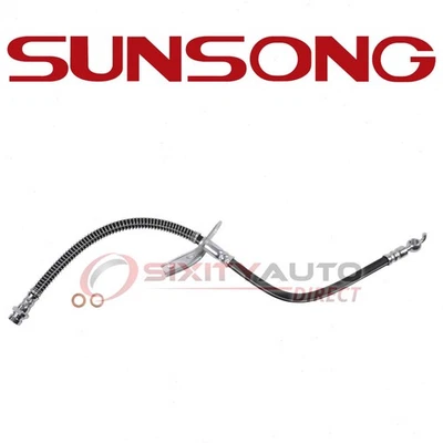 Sunsong Front Left Brake Hydraulic Hose for 2010-2013 Kia Forte Koup - Hoses oe — 第 1/4 张图片