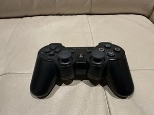 Original Sony Playstation 3 PS3 Original OEM Dualshock Ps3 Schwarz Controller - Bild 1 von 3