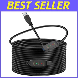 USB 3.0 Extension Cable 30ft Male to Female Cord - Picture 1 of 9