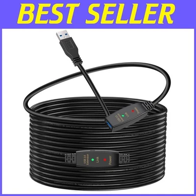 USB 3.0 Extension Cable 30ft Male to Female Cord - Image 1 of 4