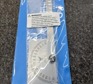 PRODUCTS ENGINEERING 6" 0-180° Semi-Circle Protractor USA # 5180 - Picture 1 of 3