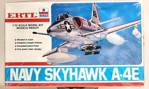ERTL ESCI Navy Skyhawk A-4E 1:72 Scale Model Kit 8241 Parts Sealed Rare - Picture 1 of 4