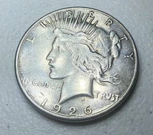 Uncirculated 1926-S San Francisco Mint Silver Peace Dollar. FREE SHIPPING FE18 - Picture 1 of 2