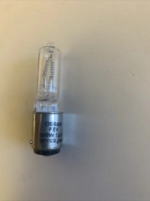 54441 FEV Osram 200W 120V BA15d T4 Halogen Stage Lamp - Image 1 of 3