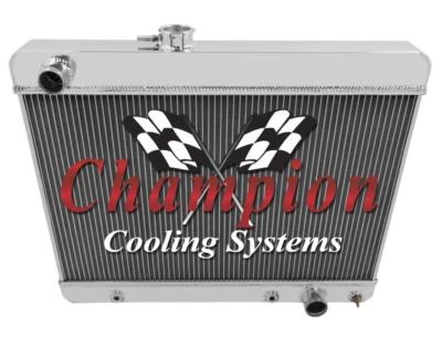 4 Row RS Champion Radiator #1680 for 1965 1966 1967 Pontiac GTO V8 Engine - Image 1 of 4