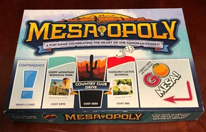 Mesaopoly Board Game Late for the Sky Mesa Arizona Monopoly - Near Complete! - Picture 1 of 10