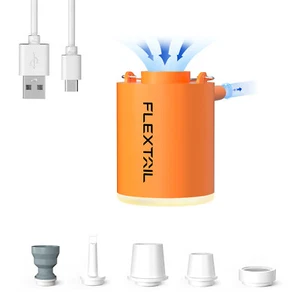 FLEXTAILGEAR TINY PUMP X 2024 - Rechargeable Mini Air Pump for Air Mattress - Picture 1 of 39