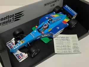 1/18 Minichamps Benetton B199 A.Wurz 1999 With DECALS 180 990010 OC170 - Picture 1 of 8
