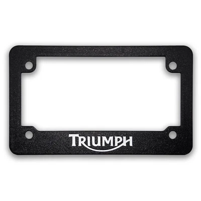 For Triumph Motorcycles Textured License Plate Frame (ALL MODELS & YEARS) - Image 1 of 2