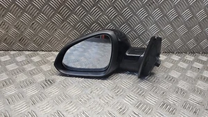 VAUXHALL INSIGNIA TECH LINE 2015 5DR HB PASSENGER SIDE FRONT WING MIRROR BLACK - Picture 1 of 11