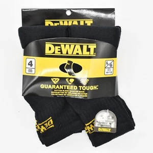 Calze da lavoro Dewalt Everyday in misto cotone DXSC208 nere - Foto 1 di 2