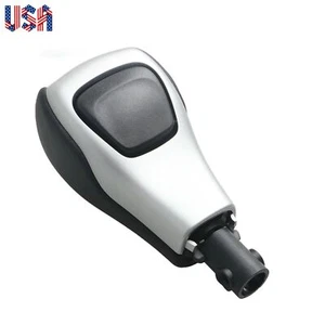 Silver & Black Automatic Knob Kit Shifter for 14-19 Jeep Cherokee 5YD291X9AB US - Picture 1 of 11