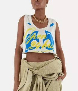 Vivienne Westwood Open 24h beschnittene Andreas Weste GRÖSSE M UVP £ 235 VERKAUFSPREIS £ - Bild 1 von 3