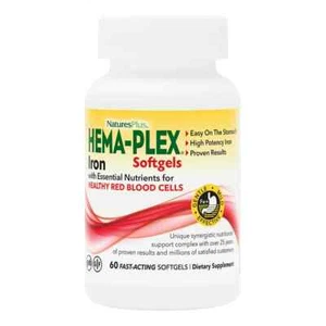 Nature's Plus Iron Hema-Plex - 60 softgels - Picture 1 of 2