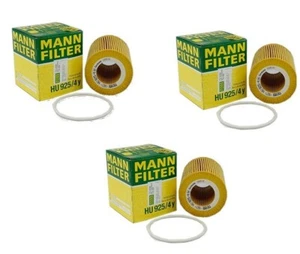 Set of 3 Engine Oil Filters OEM Mann For Land Rover LR2 Volvo S60 V60 XC60 XC70 - Picture 1 of 1