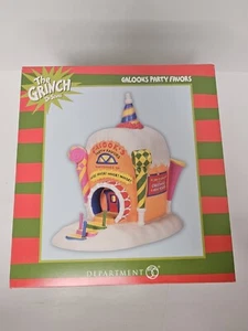 Department 56 6001206 Who-Ville Galooks Party Favors - Grinch - Picture 1 of 2