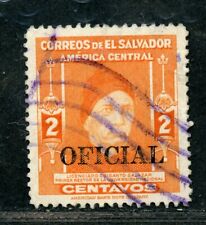 EL SALVADOR SCOTT# O363 FINELY USED AS SHOWN CATALOGUE VALUE $32.50