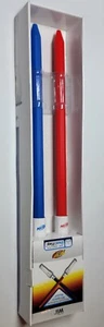 Nintendo WII Nerf - Sports Plus Duel Play Swords, Light Sabers NEW NIB Red Blue - Picture 1 of 2