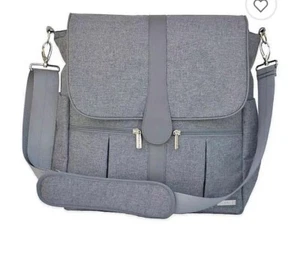 JJ COLE Backpack Diaper Bag in Heather Grey Brand New - Picture 1 of 11
