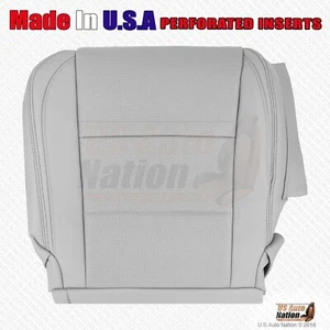 2013 2014 For Lexus GS350 GS450h Driver Bottom Perforated Leather Cover Lt Gray - Picture 1 of 9