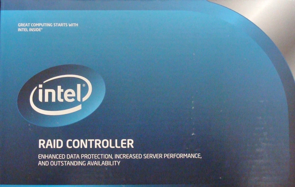 Intel RCS25ZB040LX RAID SSD Cache Controller, 6 Gb, SAS/SATA New Retail Box - Image 1 of 1