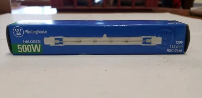 WESTINGHOUSE 04478 500T3Q HALLOGEN BULB, NEW/OLD STOCK. WAREHOUSE CLEAN OUT! - Image 1 of 2