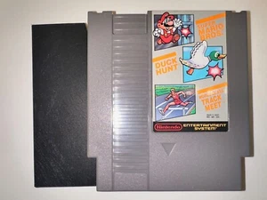 Super Mario Bros ~ Duck Hunt ~ World Class Track Meet Nintendo NES +Dustcover - Picture 1 of 12