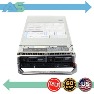 Dell Poweredge M640 Blade Server Chassis x2 Intel Gold 6136 3.00GHz 32GB No HDD - Picture 1 of 10