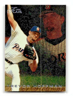 1996 Flair Gold Trevor Hoffman #377 HOF San Diego Padres BASEBALL - Image 1 of 2