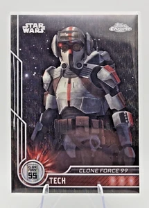 2023 Topps Chrome Star Wars Tech #83 Refractor - Clone Force 99 - Picture 1 of 2