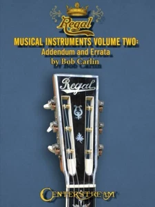 Regal Musical Instruments Volume Two: Addendum and Errata Book NEW 001069728 - Picture 1 of 1