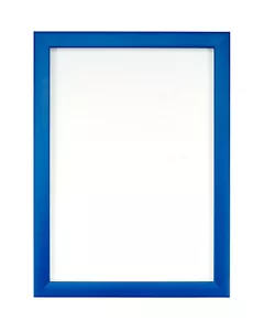 Blue Picture Frame Photo Frame Poster Frame Rainbow Range  A4 A3 - Picture 1 of 2