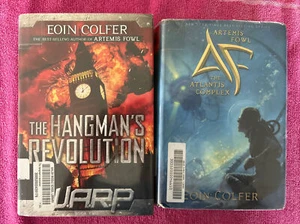 Artemis Fowl Hard Cover Book Lot & Hangman’s Revolution Eoin Colfer - Imagen 1 de 9