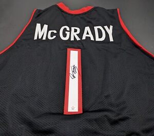Tracy McGrady Toronto Raptors Autographed Signed Jersey XL COA