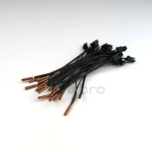 1x Termistor Reprap NTC 3950 100K, 10 cm, tapa de cobre, conector Molex original - Imagen 1 de 7