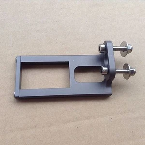 #1730 CNC Aluminum Alloy Adjustable Rudder Servo Mounting Bracket Fit RC Boat - Picture 1 of 11