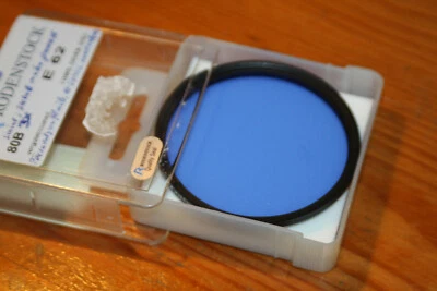 Rodenstock filter BLUE 80B 3 X  - E62  w/ original box - Germany - Image 1 of 4