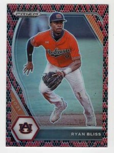 RYAN BLISS RC 2021 Panini Prizm Draft /25 Snake Skin Prizm #42 ROOKIE M ID:33290