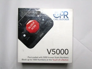CPR V5000 Call Blocker for Landline Phones Block Robocalls Stop Spam Callers - Picture 1 of 6
