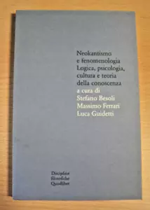 Neokantismo e fenomenologia, Nuovo! - Foto 1 di 1
