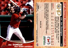 Joe Dunigan 2009 Grandstand High Desert Mavericks #NNO Card *AutographDen*
