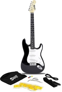 RockJam RJEG01 E-Gitarre lebensgroß mit Zubehör schwarz - Bild 1 von 9