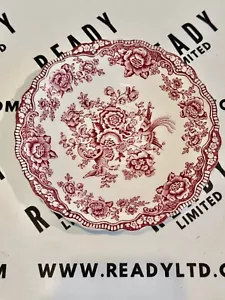 Platillo de baño vintage Crown Ducal Bristol rosa - Imagen 1 de 2