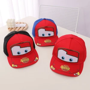 Kids Cars Lightning McQueen Baseball Cap Adjustable Snapback Sports Hat Gifts- - Picture 1 of 4