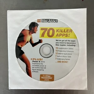 MacAddict CD-ROM The Disc (suelto) noviembre 2005 #111 70 aplicaciones asesinas - Imagen 1 de 1