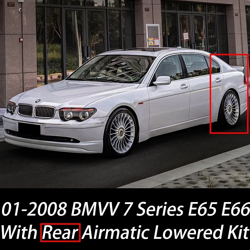 Kit de varilla de eslabón de bajada de suspensión neumática trasera para BMW Serie 7 Alpina B7 E65 E66 745 Foto 1 de 4