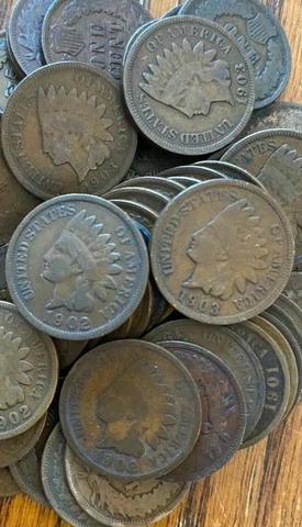 1902, 1903 Indian Head Cent 2 Coin Lot - Good Or Better Cover