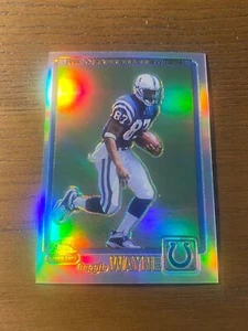 2001 Topps Chrome Rookie rifrattore 562/999 Reggie Wayne #250 Rookie RC - Foto 1 di 2