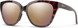 Smith Era Sonnenbrille in Schildkröte/ChromaPop polarisiert roségold verspiegelt - Bild 1 von 1
