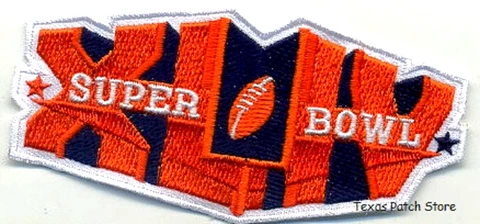 SUPER BOWL XLIV 44 2/7/2010 Miami NEW ORLEANS SAINTS SB 44 JERSEY Iron-on PATCH Cover